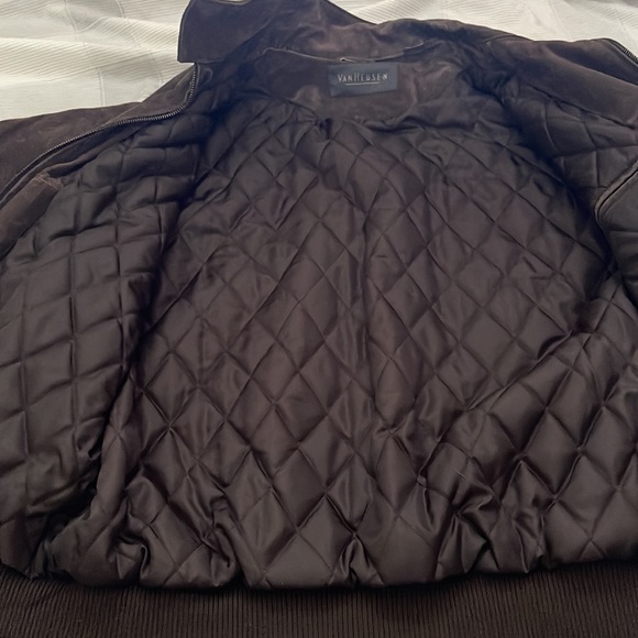 Van Heusen brown suede jacket - Picture 4 of 5